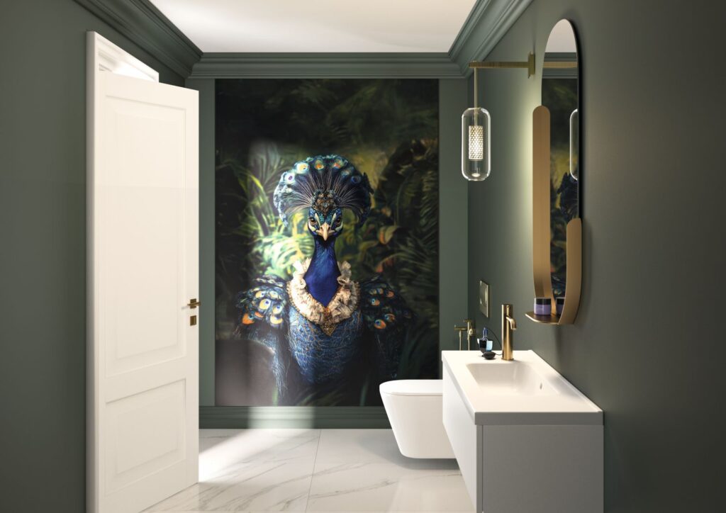 Attachment Details Kinewall-Peacock-in-Cloakroom-Statement-panels