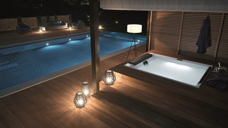 Divina Outdoor hot tub launched by Novellini Novellini Divina Outdoor