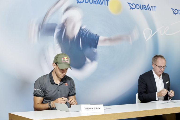 Dominic Thiem Duravit Ambassador