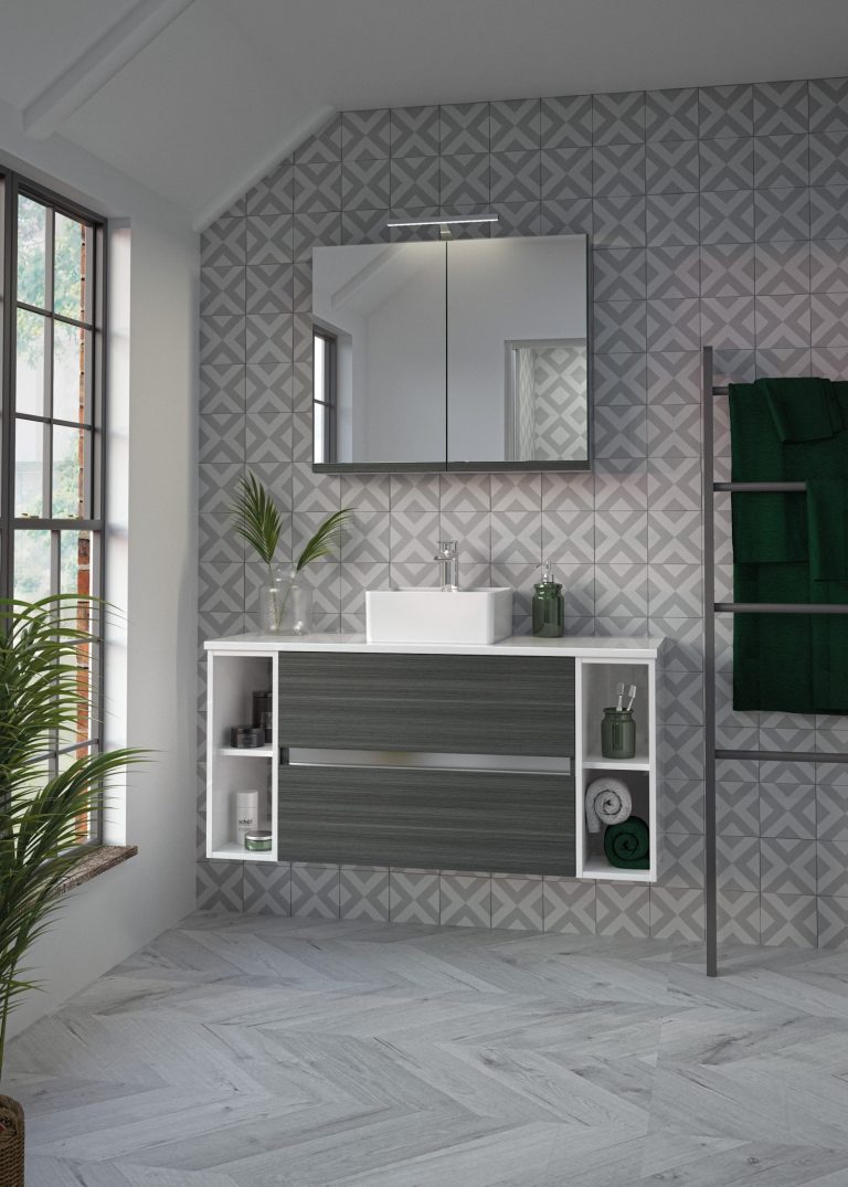 Qube Utopia Bathrooms Contemporary fitted furniture