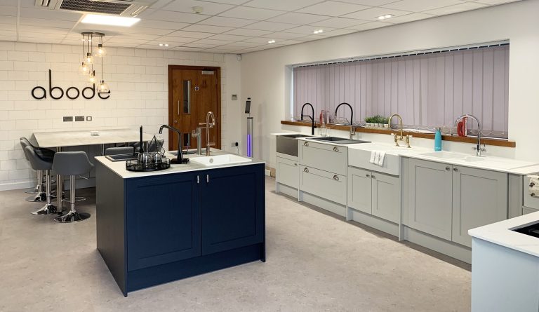 New Abode showroom for training, sales & marketing Abode showroom training space for retailers