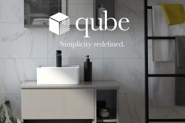 Stylish QUBE brochure for Utopia’s new collection