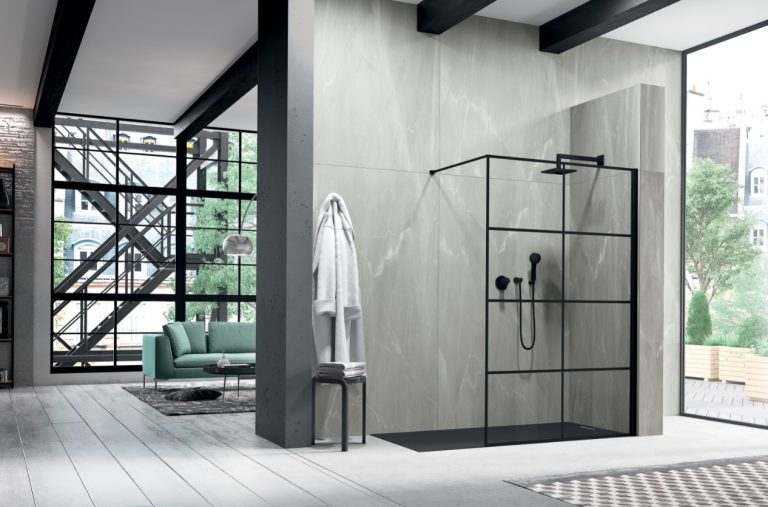 duka shower enclosures go back to black