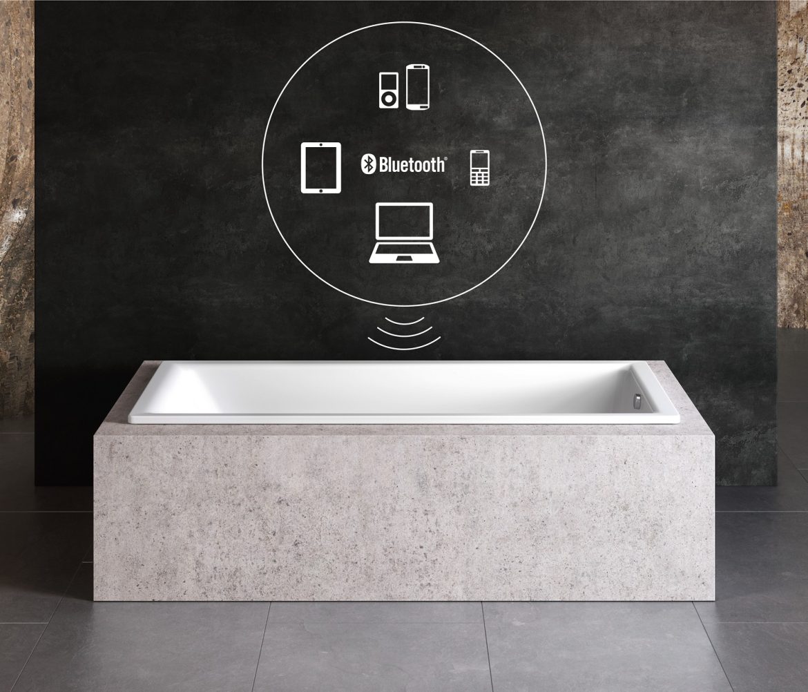 Kaldewei turns bathtubs into modern sound boxes Kaldewei Soundwave