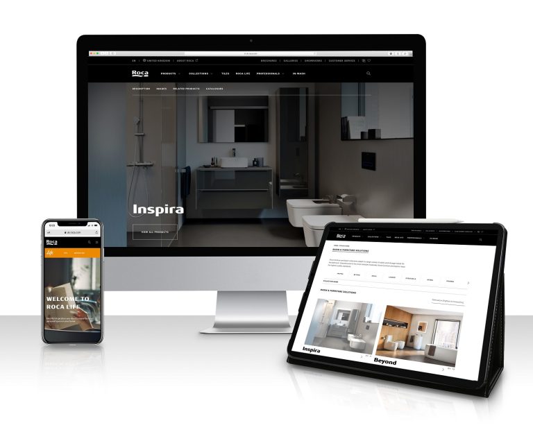 Roca launches new website with more intuitive design
