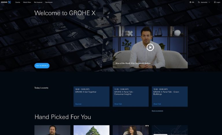 LIXIL EMENA celebrates launch of ‘GROHE X’