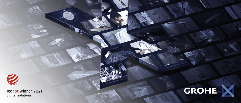GROHE wins Red Dot Award 2021 for GROHE X interactive platform GROHE wins Red Dot Award 2021 for GROHE X