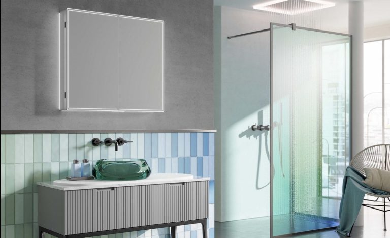 New Isoe bathroom cabinet with HIB