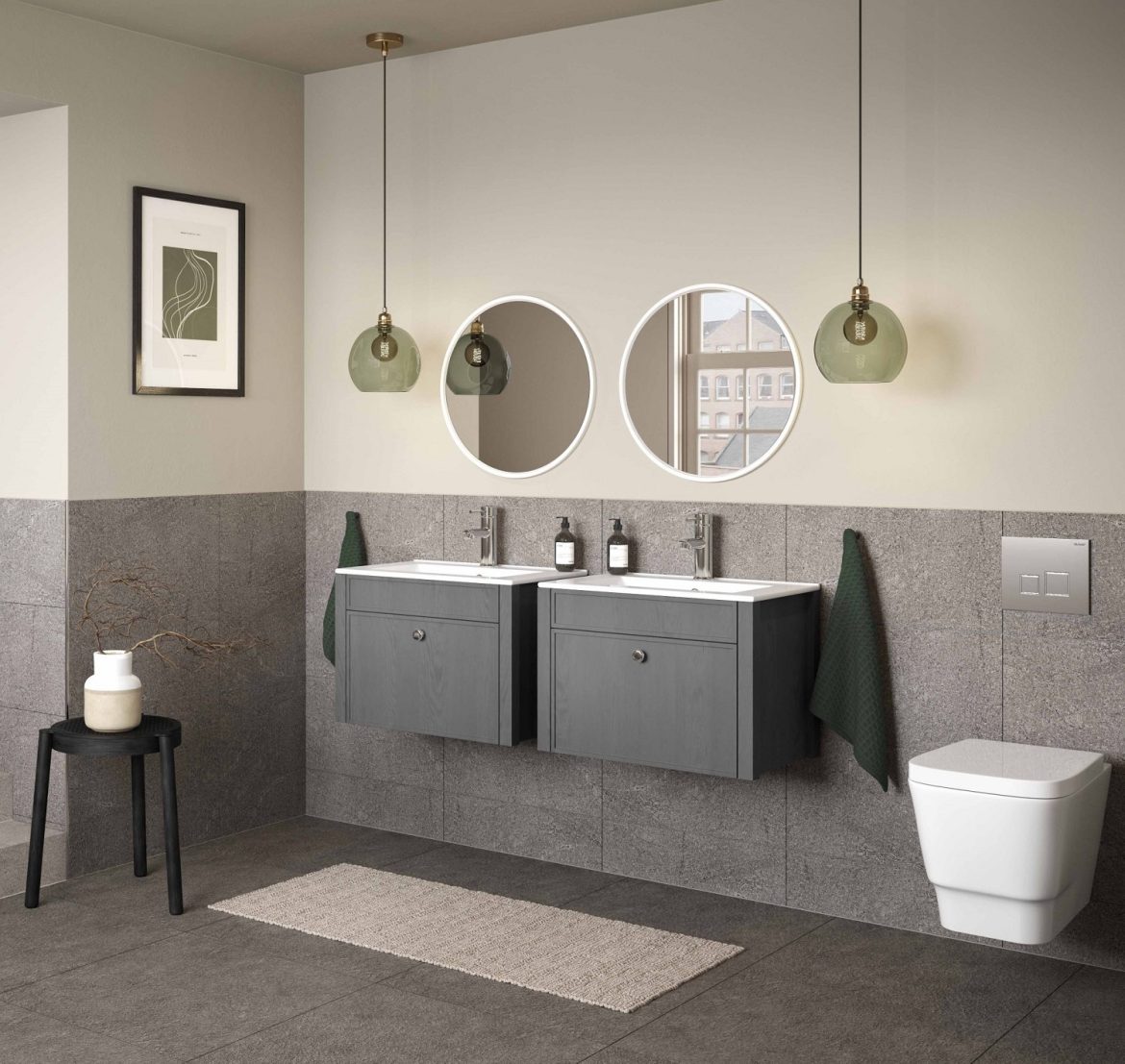Traditional with a Twist – PJH adds Wall-hung option to LUCIA Bathroom_Review_Bathrooms_To_Love Lucia