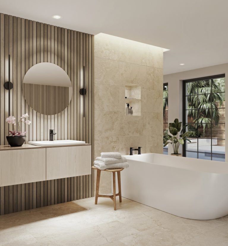 Aqualisa introduces Downtown™ taps range in matt black Bathroom_Review_Aqualisa_Downtown_Matt_Black_Deck_filler