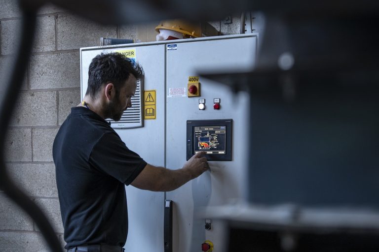 Utopia significantly reduces carbon footprint Utopia Biomass boiler