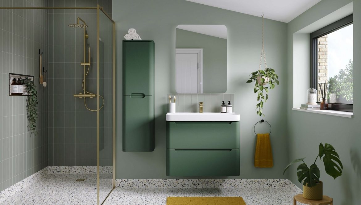 PJH Lambra Sage Green Bathrooms to love