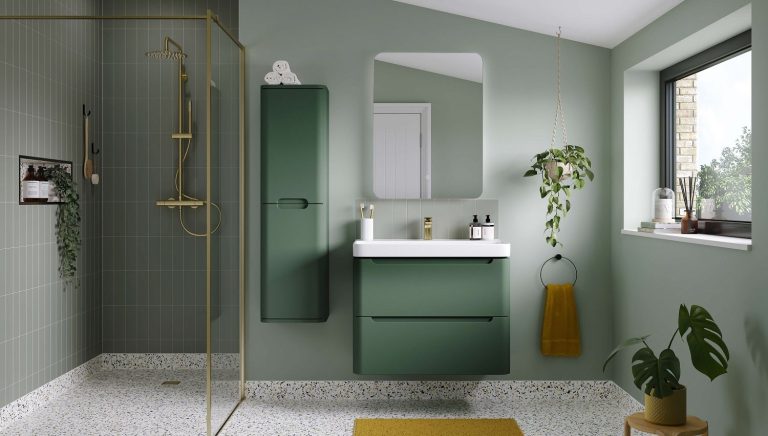 PJH Lambra Sage Green Bathrooms to love