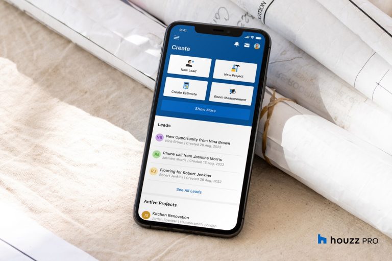 Houzz pro app