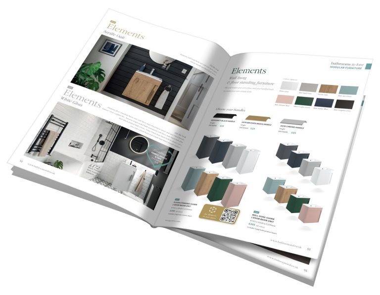 Stylish Autumn launch for Bathrooms to Love Bathrooms to love October brochure