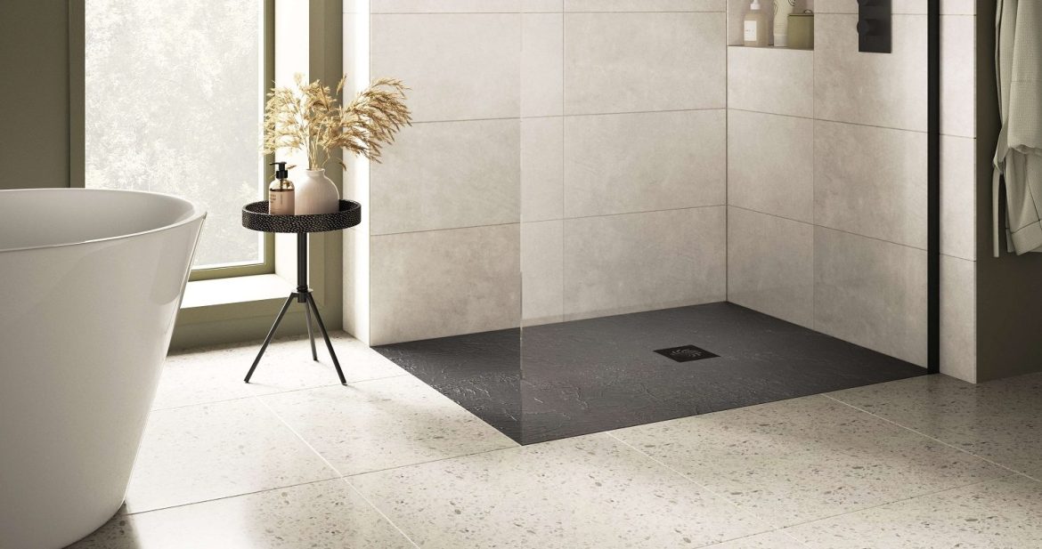 PJH launches luxury slate tray with super-fast waste flow rate