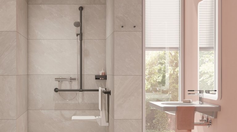 A new sense of comfort & safety from HEWI HEWI_Magnetic_Shower_holder