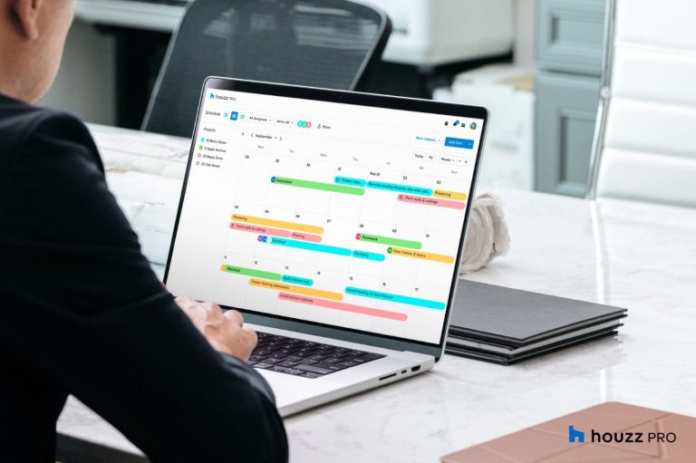 Houzz upgrades Schedule tool in Houzz Pro Bathroom Review Houzz Pro