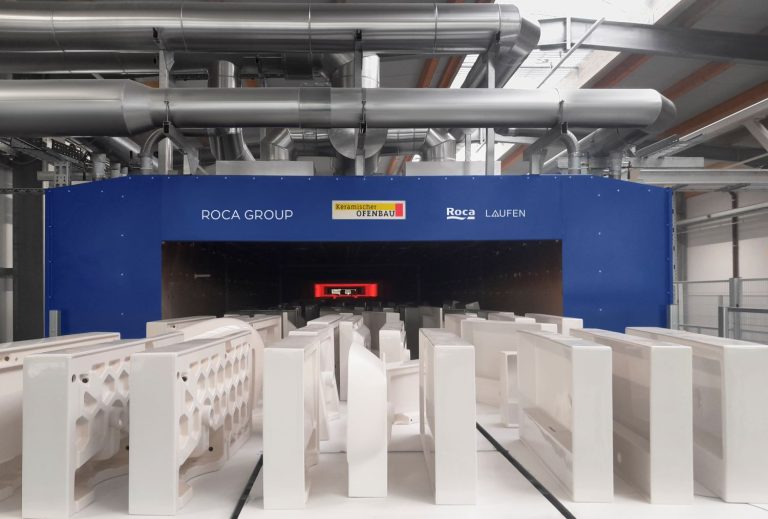 Roca Group commissions the world’s first electric tunnel kiln Bathroom Review Tunnel Kiln