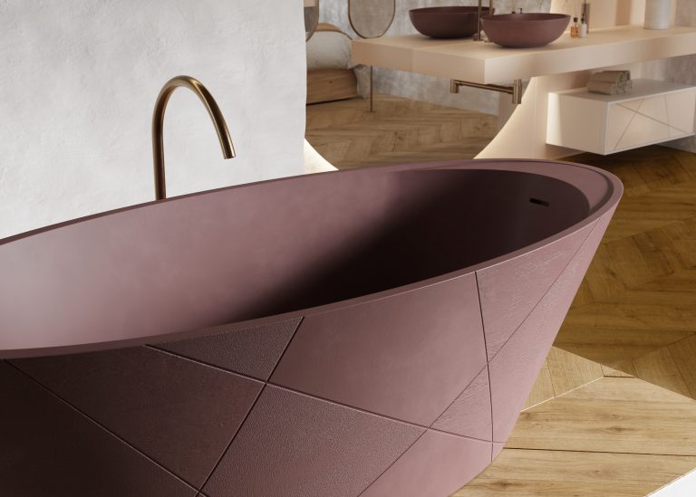 Acquabella Akron® – the material revolutionising bathroom design Bathroom Review Akron acquabella-lavabo