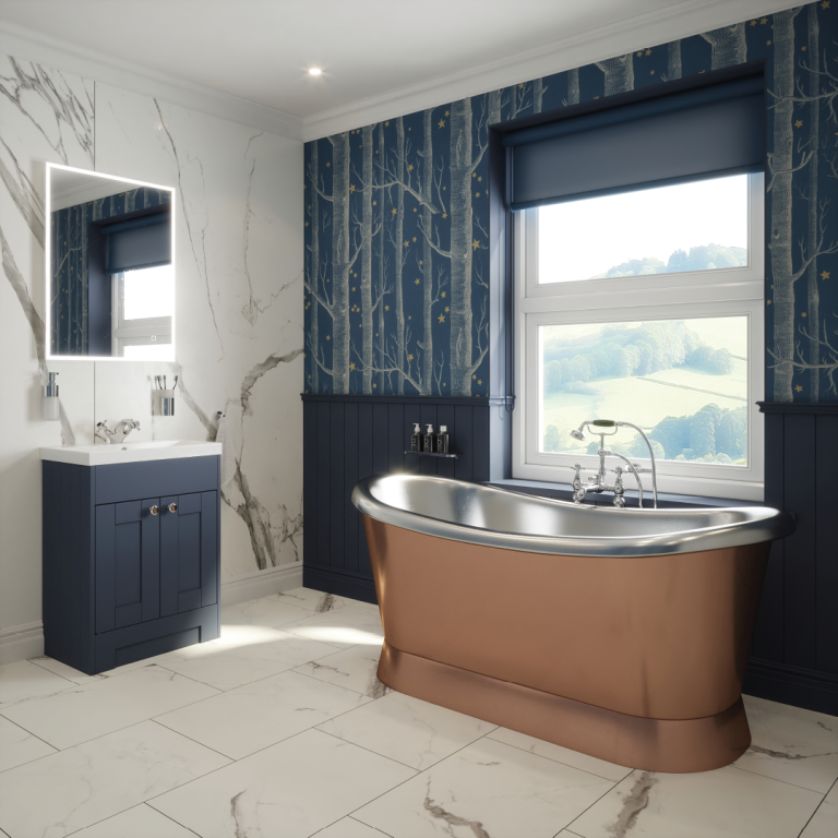 Waterline introduces luxe brass and copper baths – luxury made affordable Bathroom Reveiw Waterline Copper Bath