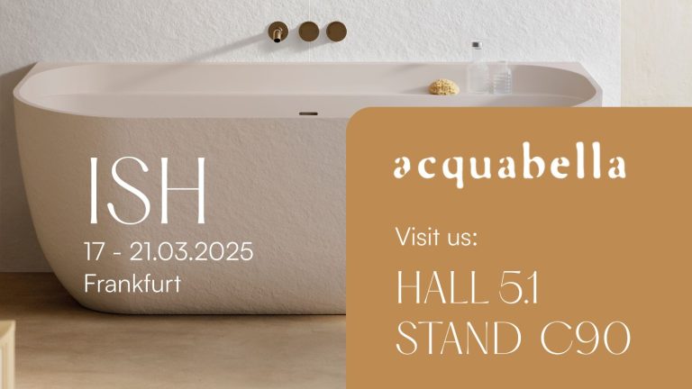 Acquabella to showcase sustainable bathrooms at ISH 2025 Bathroom-Review-Ish-2025-acquabella