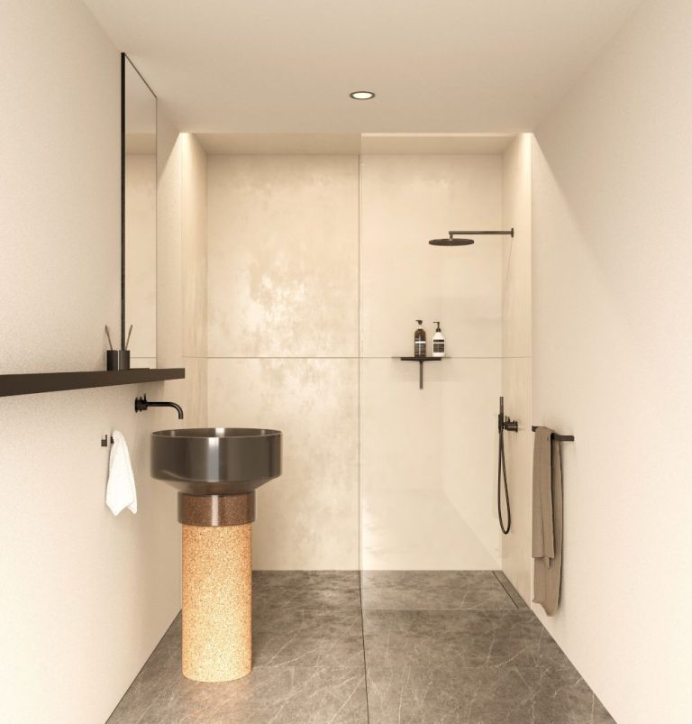 Bathroom-Review-HighLine-Custom_reframe_towel-bar_tooth-brush_hooks