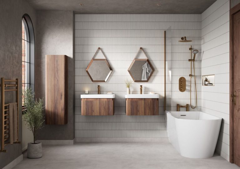 Bathrooms to Love on Cue with new Kuba Bathroom-Review-BTL-PJH-New-Kuba-in-Textured-Walnut.