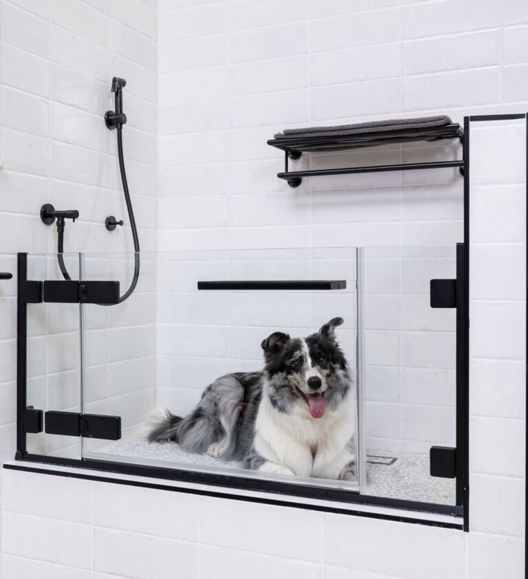 MERLYN showers dog shower