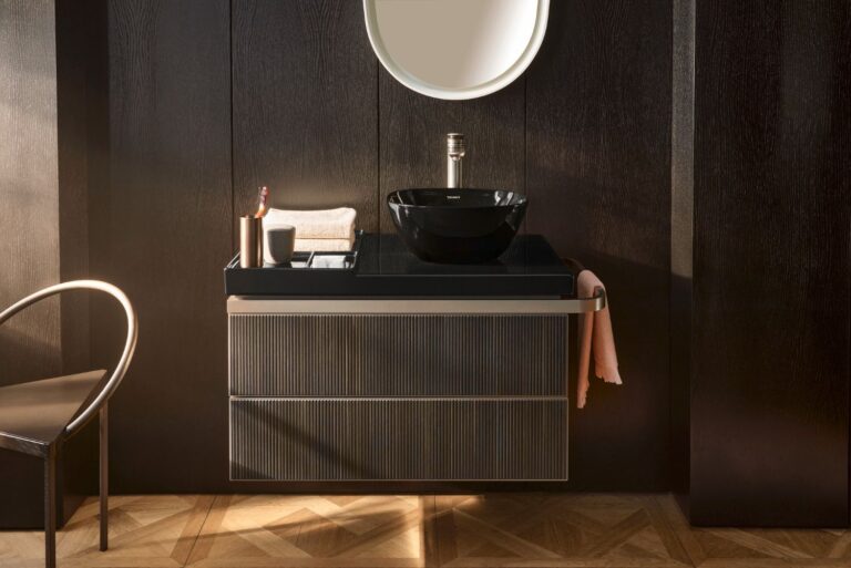 Duravit delivers texture to bathroom furniture design