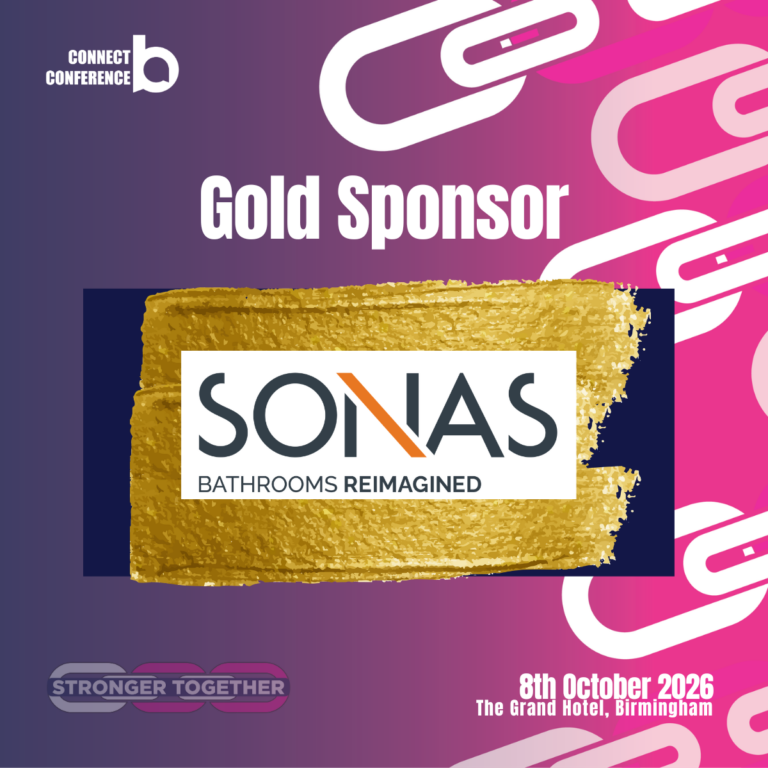 SONAS Bathrooms returns as Gold Sponsor for Connect Conference 2026 Gold-sponsor-Sonas