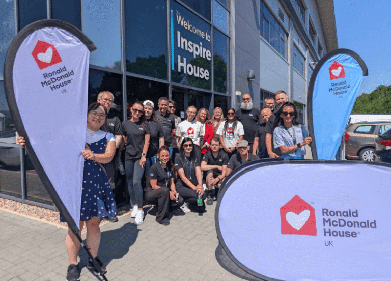 Team hib travels London to New York equivalent for charity HiB-Fundraiser.
