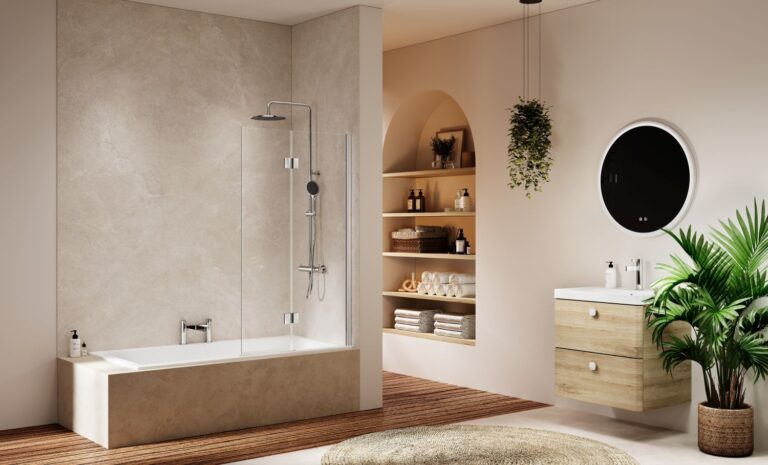 MERLYN launch new ARYSTO Sleek Bathscreens MERLYN-ARYSTO-Sleek-Bath-Screen-in-Chrome